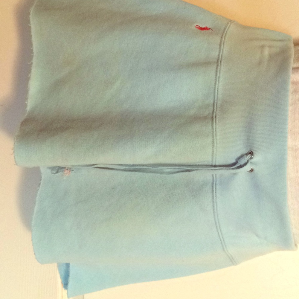 Powder blue mini skater skirt by Ralph Lauren